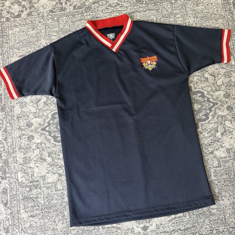 Cooperstown Dreams Park Little Majors Embroidered Shirt Jersey Size Medium #7
